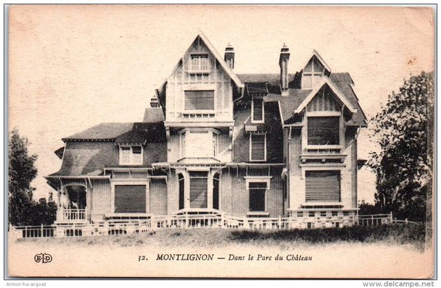 95 MONTLIGNON - dans le parc du CHATEAU