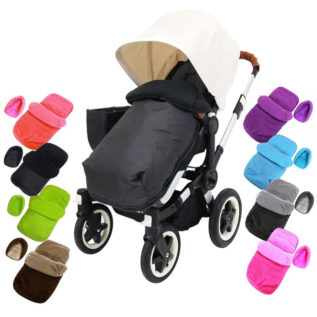 Thick Padded Winter Footmuff With Head Support - X8 Colors Universal Fitting!