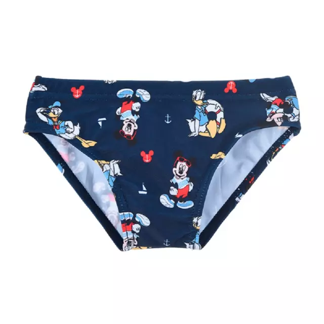 Costume Mare Topolino Disney Slip Mutandina Bambino Neonato - We0217Blu