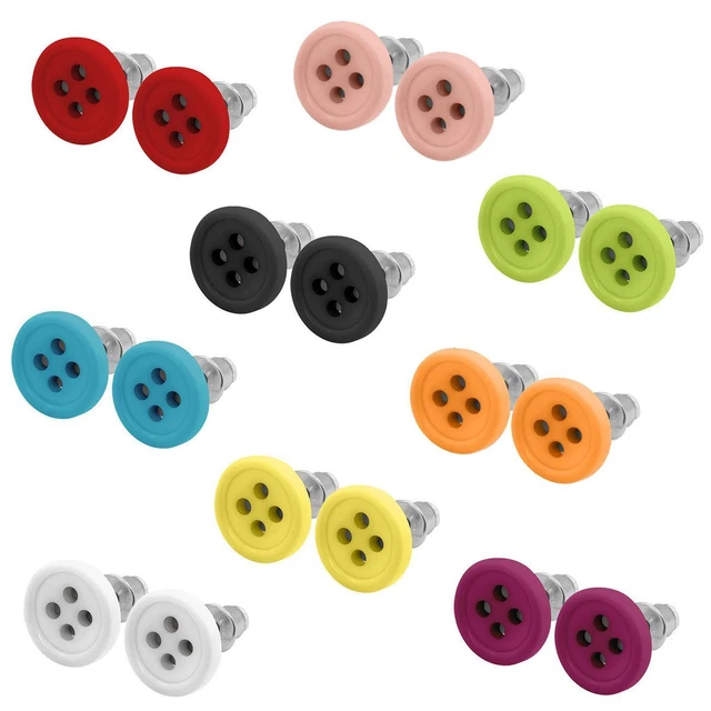 Runde Ohrstecker Im Retro-Look – Rockabilly Ohrri Produktbild-Vorschau 8