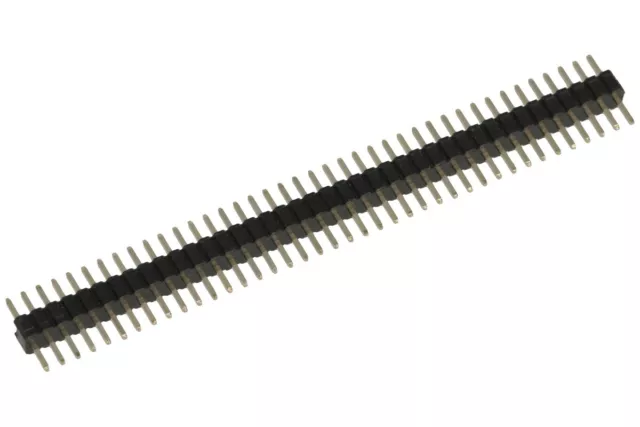 1 PCS. - 40-pin 1.27mm Single Row Straight Male Pin Header Strip - IDC1x40. [UK]