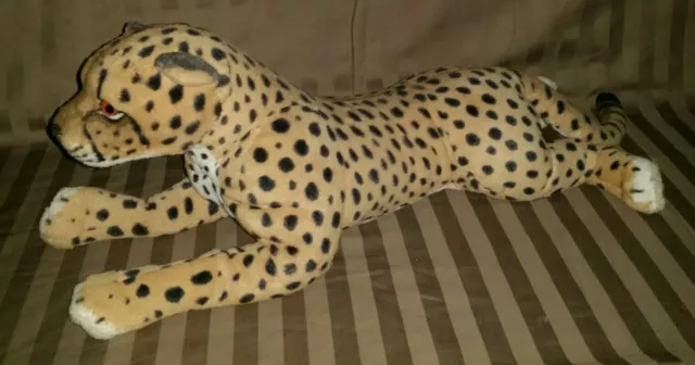 BEST MADE TOYS Cheetah lepord panther Cat Stuffed Animal Plush