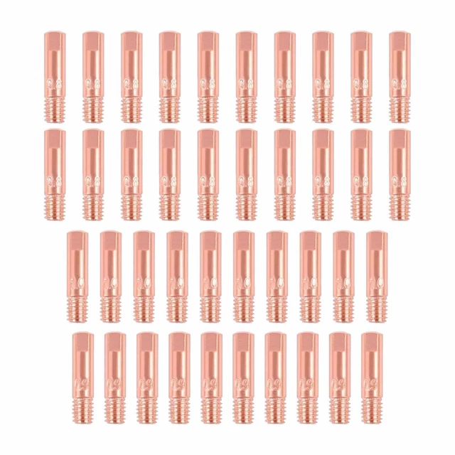 Nozzles Tip Consumables Friction Resistant Kit M6 M6*25mm MIG/MAG 0.8mm