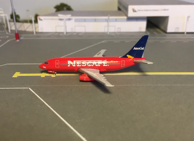 HERPA WINGS 1/500 518048 Aerogal B737-200 Nescafé EUR 35,50 - FR