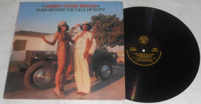 Johnny Guitar Watson Funk Beyond The Call Of Duty Lp 1977