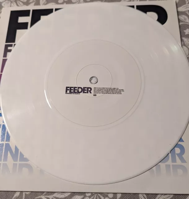 Feeder - Find The Colour, Ltd Ed White vinyl. Original 2003 ECS145