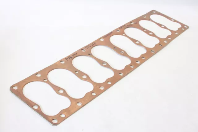 NOS 1927-29 Chandler Royal 8 Cylinder Engine Copper Head Gasket Fitzgerald 842 NOS 1927-29 Chandler Royal 8 Cylinder Engine Copper Head Gasket Fitzgerald 842