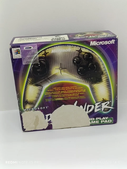 Microsoft Sidewinder Plug & Play USB Game Pad X04-97602 | Achetez sur