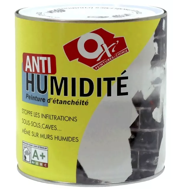 PEINTURE ANTI HUMIDITE 2.5L OXI anti infiltration forme une