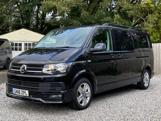 2018 Vw Transporter T6 Highline 150 6 Speed Eu6 Lwb Window Cleaning System Van