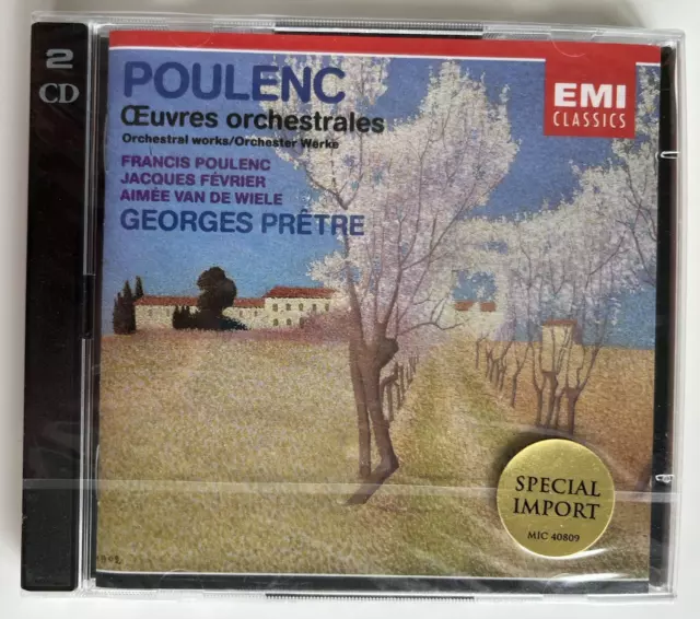 Francis Poulenc Œuvres complètes 20 CD Classic CD, Poulenc - Oeuvres completes (Complete works)20CD