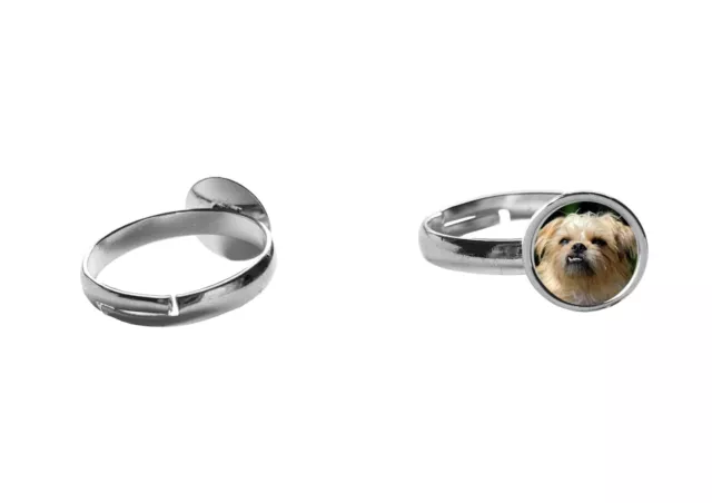 Brussels Griffon codezz20 DOME on a Adjustable Ring Jewellery Gift Handmade