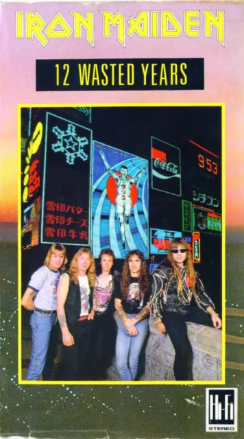 IRON MAIDEN - 12 Wasted Years - Used VHS - K7426z £48.13 - PicClick UK
