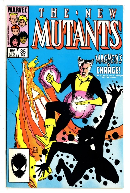 The New Mutants Vol 1 #35 Marvel (1985)