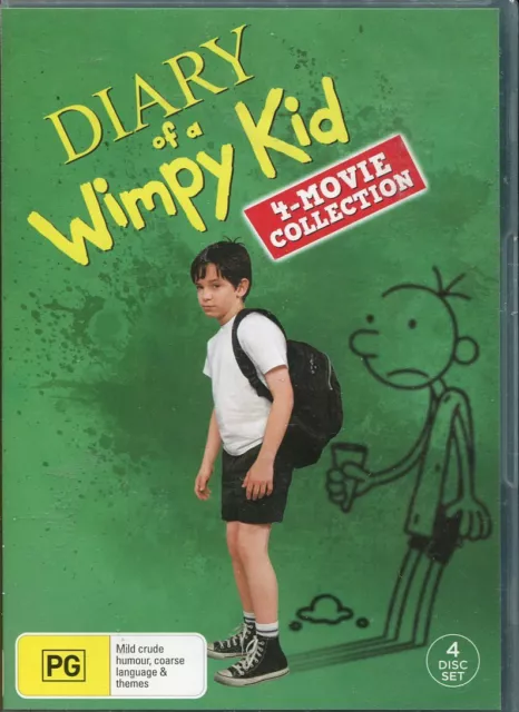 Diary of a Wimpy Kid 4-movie Collection DVD NEW Region 4