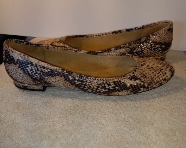 Life Stride Velocity 2.0 Vivienne  Blush Snake  Womens Flats Shoes New Size 8M