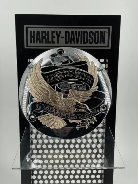 Derby Cover Gold Eagle OEM Harley Davidson 25391-90T