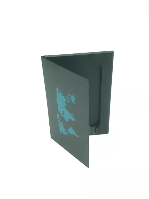 Visitenkarten Etui Business Card Box Visitenkartenhalter Metall Weltkarte 2