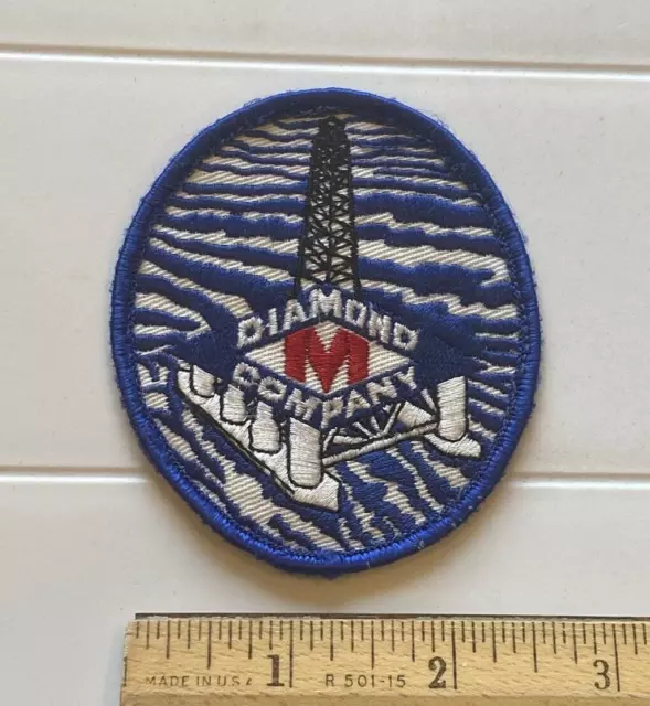 Diamond Offshore Drilling Company Round Embroidered Patch Badge