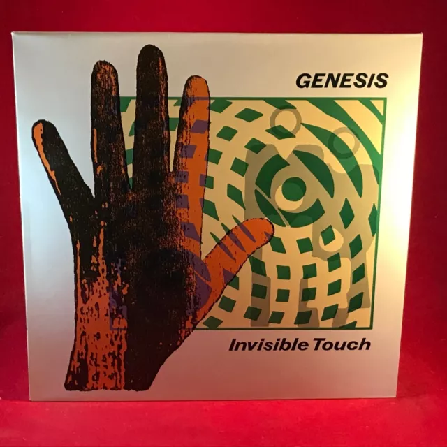 GENESIS Invisible Touch 1986 vinyl LP + INNER Land Of Confusion GENLP2   #G