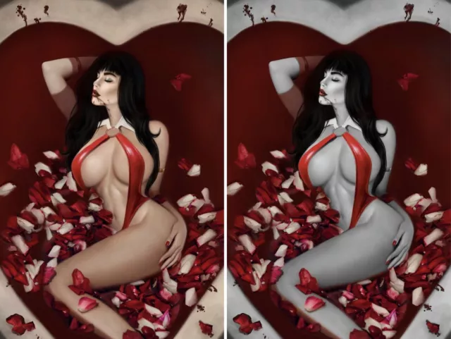 Vampirella Valentines Special 1 Variant Set Limited 214 Piper Rudich Rare 2022
