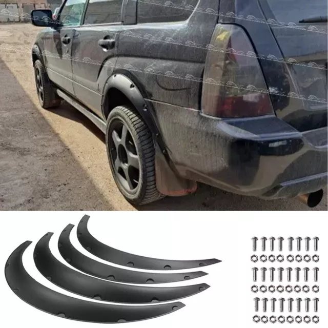 4X 35" For Subaru Forester SG 05-12 Fender Flares Widebody Wheel Arches Mudguard