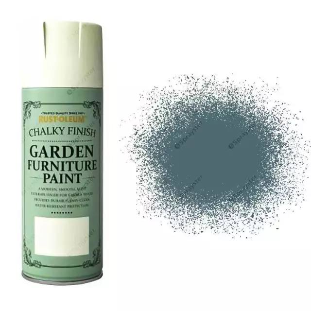 x4 Rust-Oleum Chalk Chalky Garden Furniture Spray Paint 400ml Belgrave Matt