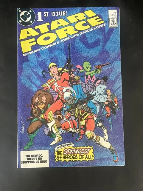 Vintage Atari Force #1 (DC Comics, January 1984) excellent condition. 🔥