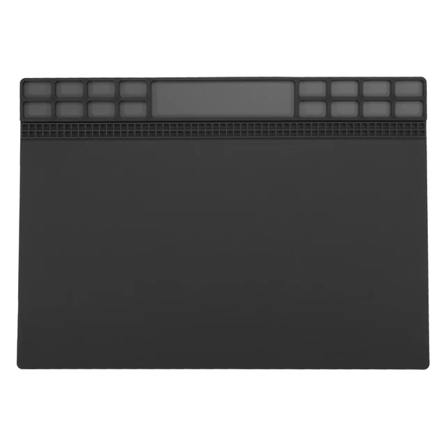 Silicone Soldering Mat Heat Insulation 932°F 13.5" x 9.6" Work Mat