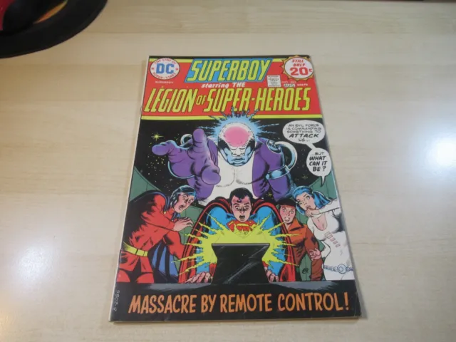 Superboy #203 Dc Bronze Higher Grade Legion Super-Heroes Death Invisible Of Kid