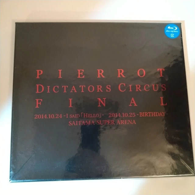 PIERROT DICTATORS CIRCUS FINAL【Blu-ray】 PIERROT／DICTATORS CIRCUS FINAL（Blu-ray）