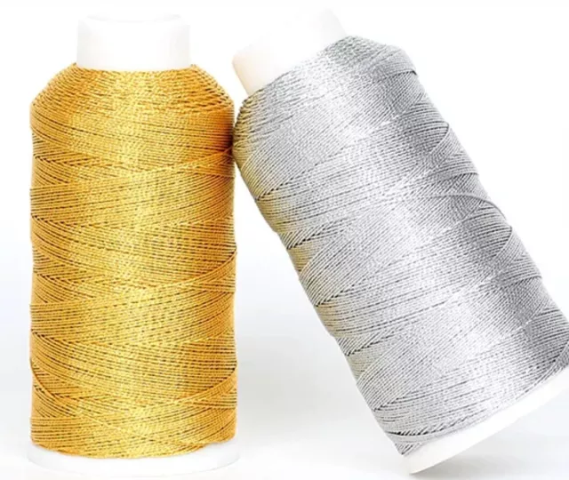 Metallic Cord String DIY Craft Jewelry Bead Wrap Gift Pack Decor Thread $3.29/4m 2