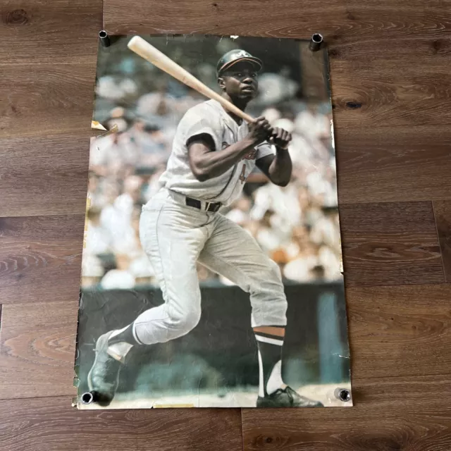 1968 SPORTS ILLUSTRATED BOB GIBSON ST.LOUIS CARDINALS 24X36 VINTAGE POSTER  NM+