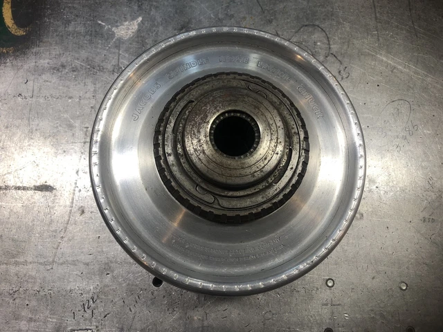 jacobs spindle nose lathe chuck No. 91-T1.    L-1 spindle