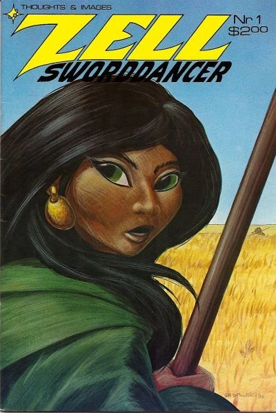 Zell Sworddancer 1 Steven Gallacci Usagi Yojimbo Stan Sakai Donna Barr VF 2