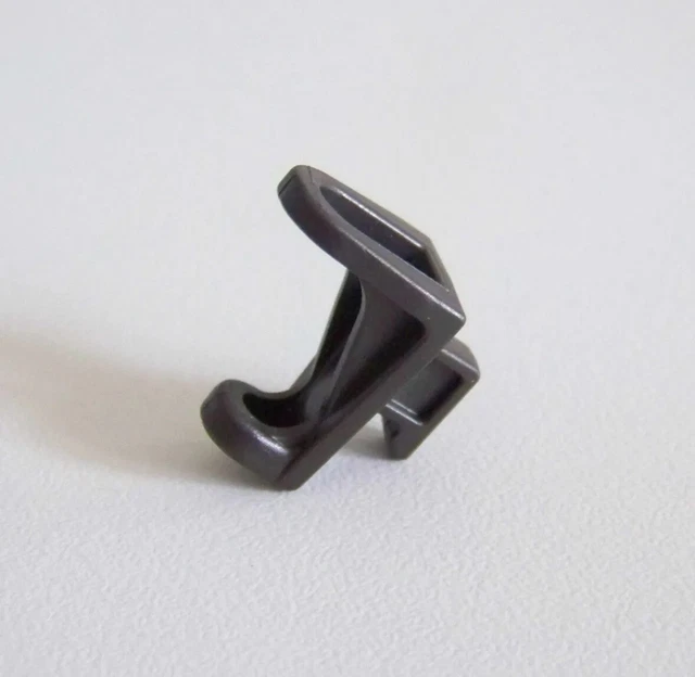 PLAYMOBIL (L3342) MOYEN-AGE - Grand Porte Torche Gris Fonc&eacute; 3666 3667