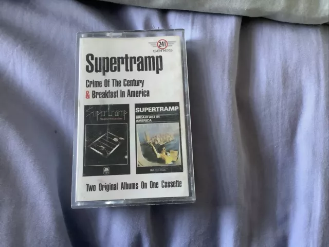 Supertramp Crime Of The Century And Breakfast In America Cassette