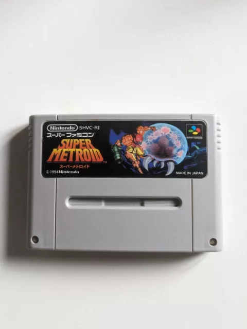 Super Metroid  Nintendo Super Famicom Loose - Ntsc-J Jap