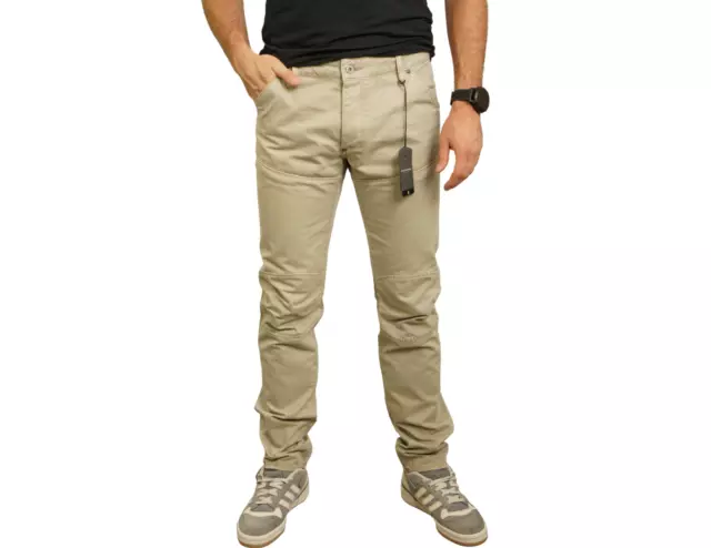 MEN G-STAR 5620 3D Low Tapered Coj Jeans Beige Cotton Size W31 L34 G17 ...