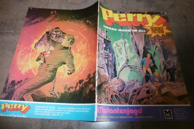 PERRY RHODAN UNSER MANN im ALL # 84 -- Mutantenjagd  // 1. Aufl. 1973