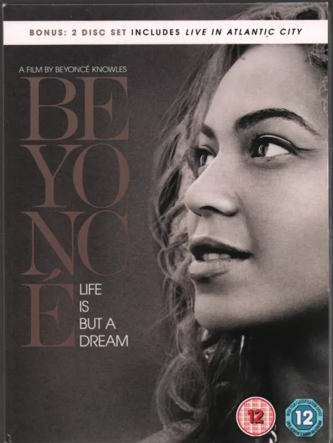 Beyoncé Life Is But A Dream / Live In Atlantic City double DVD UK Columbia 2013
