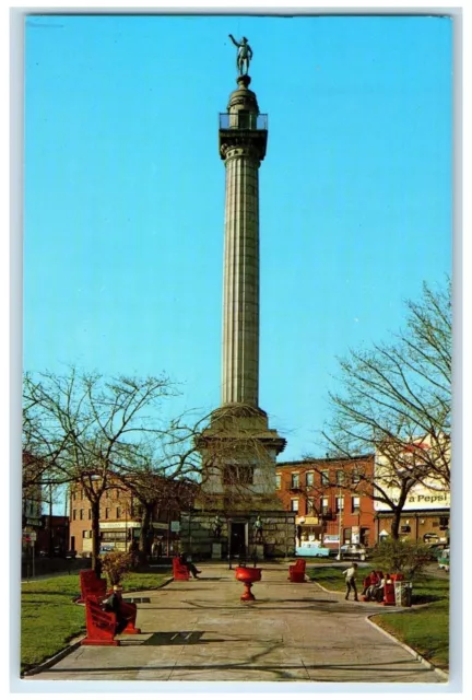 c1950's Trenton Battle Monument Trenton Mercer County New Jersey NJ Postcard