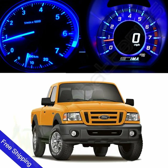 BLUE LED PACKAGE Set Panel Gauge Cluster Light Bulbs for 20042011 Ford