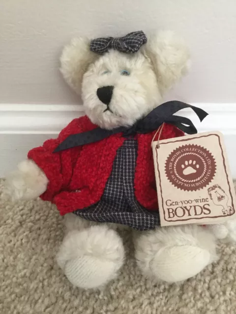 Boyds Bears Mae B Bearlove 7" Retired Tags TJ's Best Dressed Collection 82002