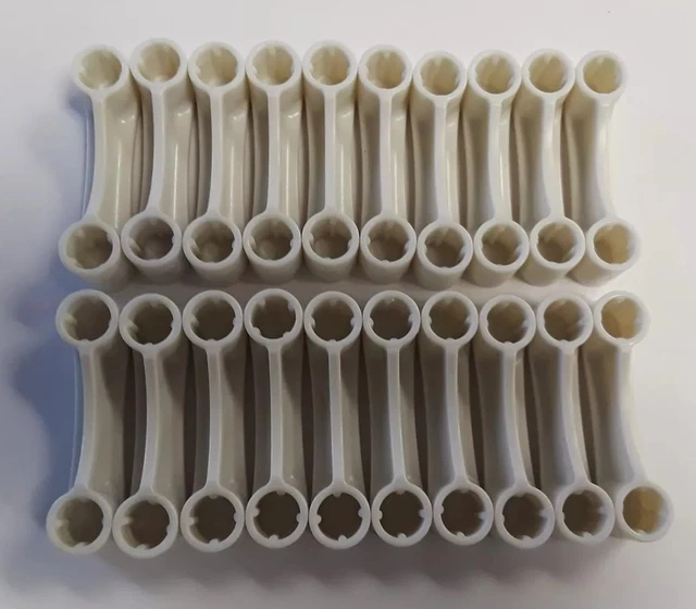 Lot of 20 Closet maid 00168 S&R Double End Clip Cap Closetmaid Shelf Rod Caps