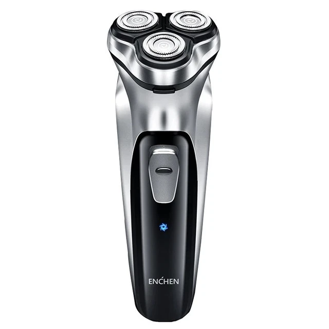 Rasoir Electrique Barbe 3 Têtes Flottantes Rechargeable USB Sans Fil Tondeuse