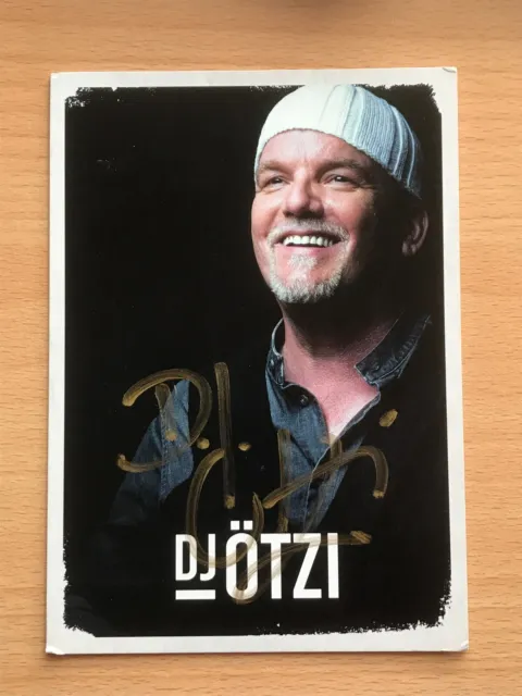 DJ Ötzi Autogrammkarte orig signiert MUSIK TV #5926