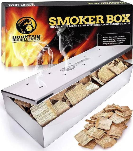 Mountain Grillers 4336499171 Smoker Box for Barbecues