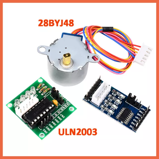 Schrittmotor 28BYJ-48 mit ULN2003 Treiber für/RBP Mikrocontroller 5V 12V