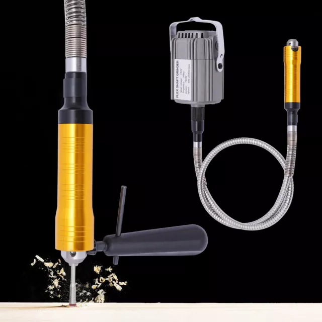 Hanging Grinder Carver Rotary Flex Shaft Electric Grinding Machine 25000r/min UK